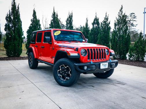 Firecracker Red Clearcoat 2021 Jeep Wrangler Unlimited 4xe Rubicon