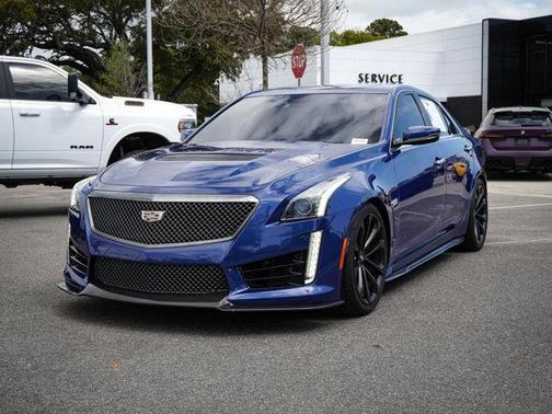 Wave Metallic 2019 Cadillac CTS-V Base