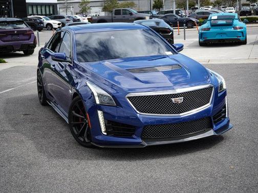 Wave Metallic 2019 Cadillac CTS-V Base