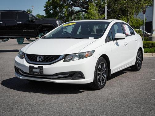 Taffeta White 2014 Honda Civic EX