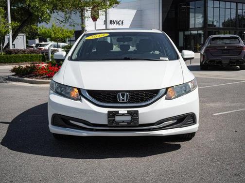 Taffeta White 2014 Honda Civic EX