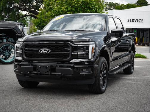 Agate Black Metallic 2025 Ford F-150 Lariat