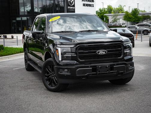 Agate Black Metallic 2025 Ford F-150 Lariat