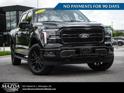 Agate Black Metallic 2025 Ford F-150 Lariat