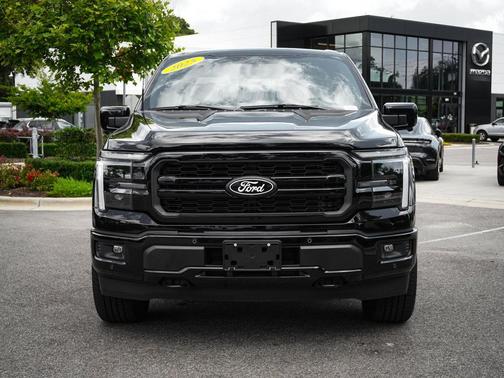 Agate Black Metallic 2025 Ford F-150 Lariat
