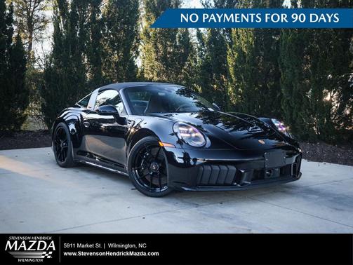 Black 2025 Porsche 911 Targa 4 GTS