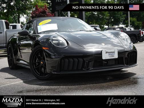 Black 2025 Porsche 911 Targa 4 GTS