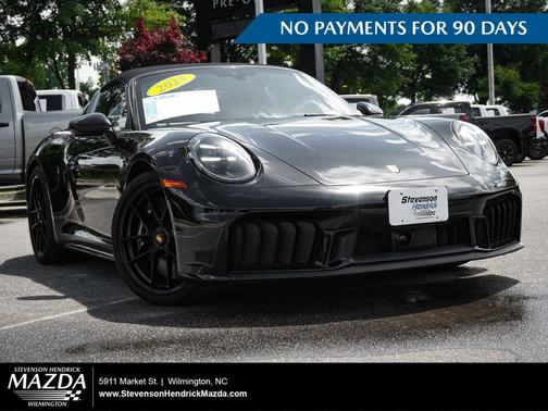 Black 2025 Porsche 911 Targa 4 GTS