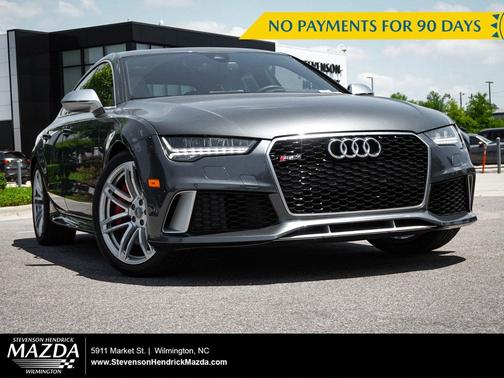 Daytona Gray Matte Effect 2016 Audi RS 7 4.0T Prestige