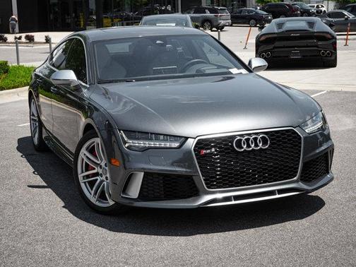 Daytona Gray Matte Effect 2016 Audi RS 7 4.0T Prestige
