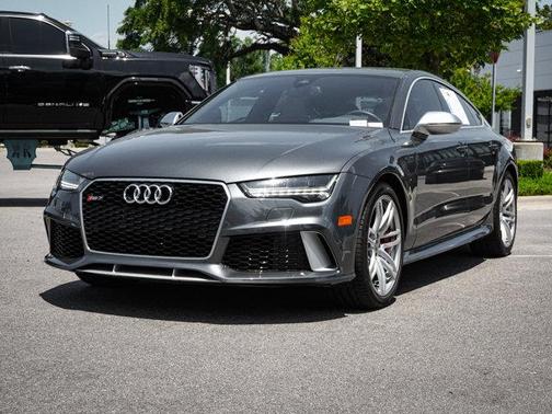 Daytona Gray Matte Effect 2016 Audi RS 7 4.0T Prestige