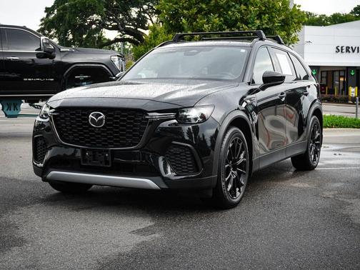 Jet Black Mica 2025 Mazda CX-70 3.3 Turbo Premium Plus Package