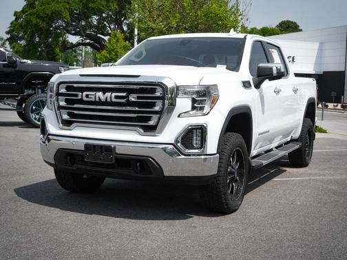 Summit White 2020 GMC Sierra 1500 SLT