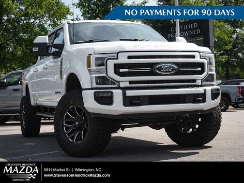Star White Metallic Tri-Coat 2022 Ford F-250 Lariat
