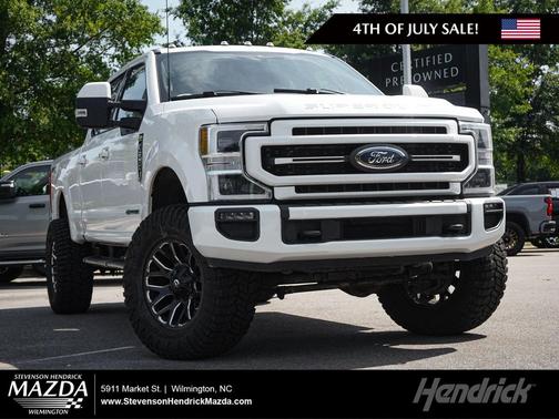 Star White Metallic Tri-Coat 2022 Ford F-250 Lariat