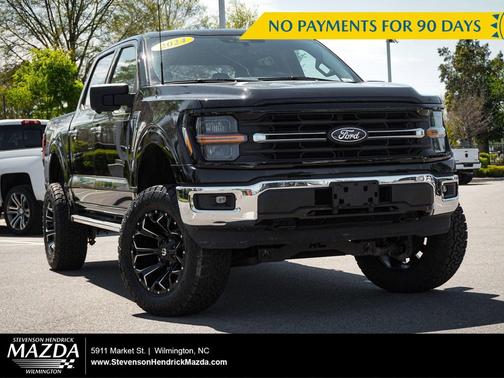 Agate Black Metallic 2024 Ford F-150 XLT
