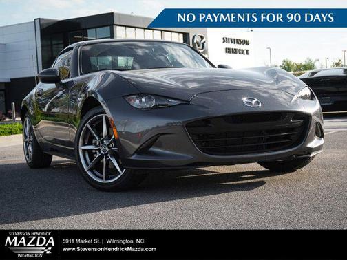 Machine Gray Metallic 2022 Mazda MX-5 Miata RF Grand Touring