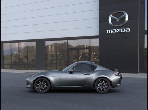 Machine Gray Metallic 2026 Mazda MX-5 Miata RF Grand Touring