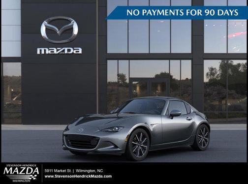 Machine Gray Metallic 2026 Mazda MX-5 Miata RF Grand Touring