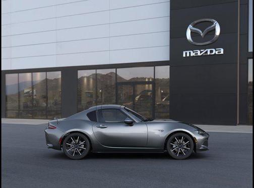 Machine Gray Metallic 2026 Mazda MX-5 Miata RF Grand Touring