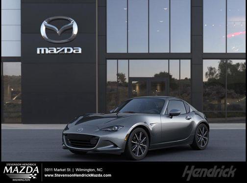Machine Gray Metallic 2026 Mazda MX-5 Miata RF Grand Touring