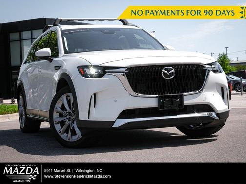 Rhodium White Premium 2024 Mazda CX-90 3.3 Turbo Premium