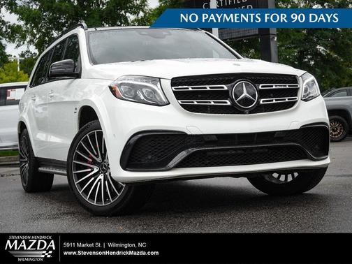 designo Diamond White Metallic 2018 Mercedes-Benz AMG GLS 63 4MATIC