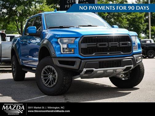 Velocity Blue Metallic 2019 Ford F-150 Raptor