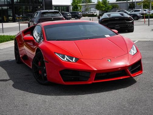 Rosso Mars Metallic 2019 Lamborghini Huracan LP580-2