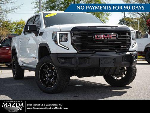 Summit White 2024 GMC Sierra 1500 AT4X