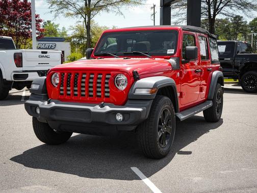 Firecracker Red Clearcoat 2018 Jeep Wrangler Unlimited Sport