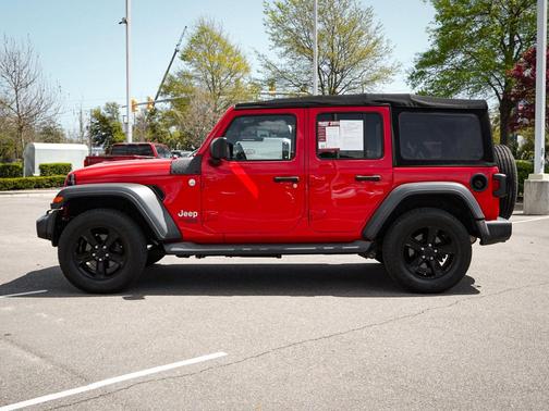 Firecracker Red Clearcoat 2018 Jeep Wrangler Unlimited Sport