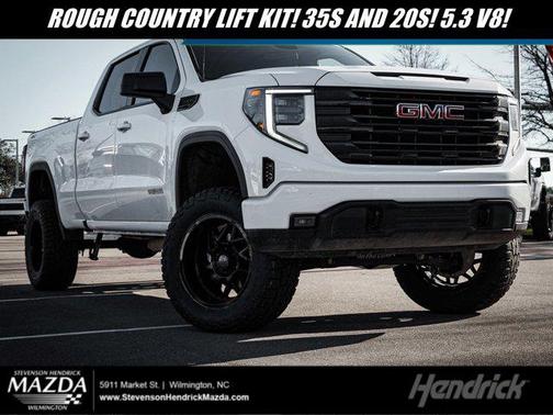 Summit White 2024 GMC Sierra 1500 Elevation