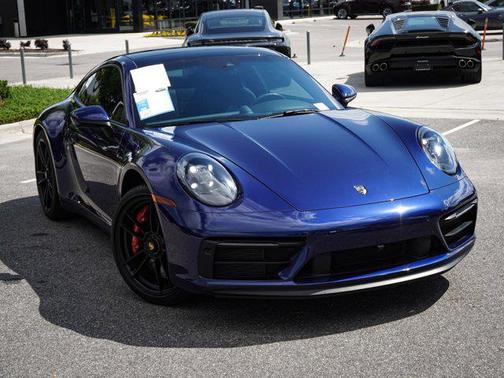 Gentian Blue Metallic 2023 Porsche 911 Carrera GTS
