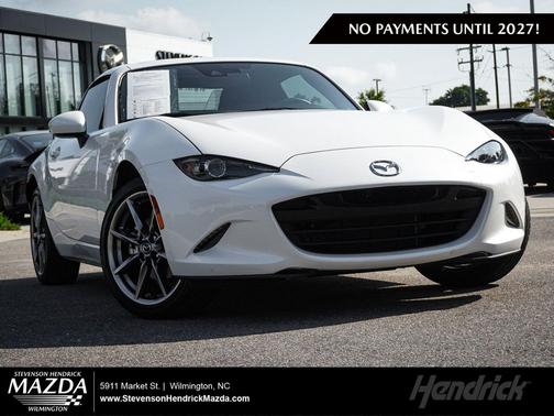 Snowflake White Pearl Mica 2023 Mazda MX-5 Miata RF Grand Touring