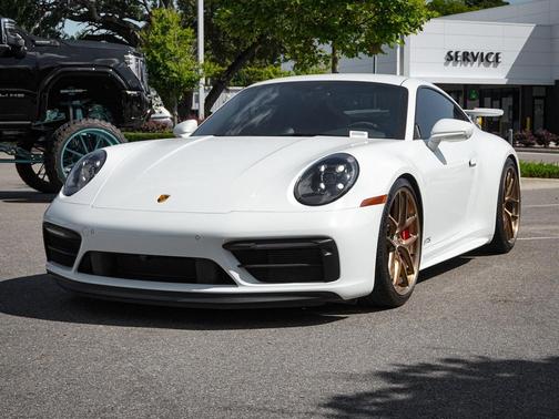 White 2023 Porsche 911 Carrera 4 GTS