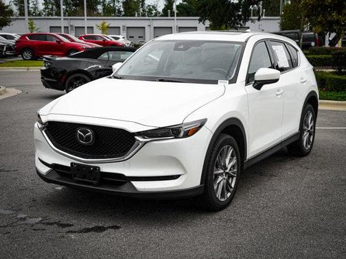 Snowflake White Pearl Mica 2021 Mazda CX-5 Grand Touring