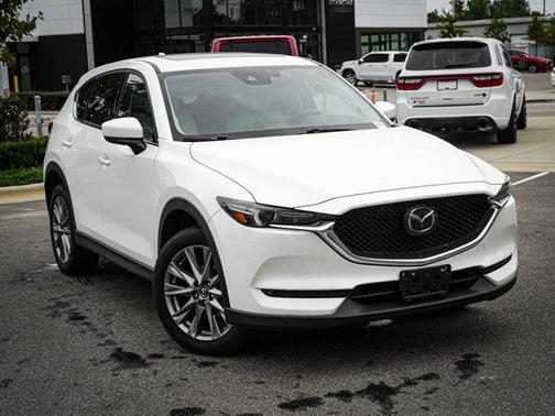 Snowflake White Pearl Mica 2021 Mazda CX-5 Grand Touring