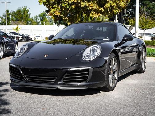 Jet Black Metallic 2017 Porsche 911 Carrera