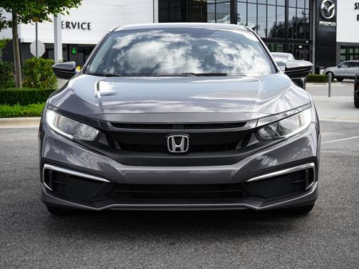 Modern Steel Metallic 2021 Honda Civic LX