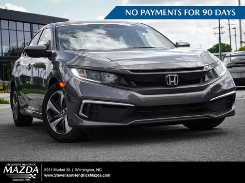 Modern Steel Metallic 2021 Honda Civic LX