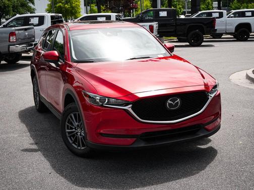 Soul Red Crystal Metallic 2021 Mazda CX-5 Touring