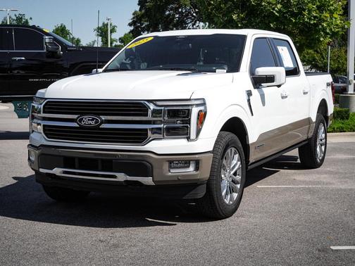Star White Metallic Tri-Coat 2025 Ford F-150 King Ranch