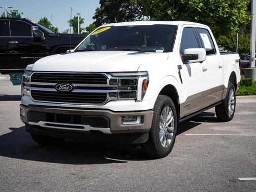 Star White Metallic Tri-Coat 2025 Ford F-150 King Ranch