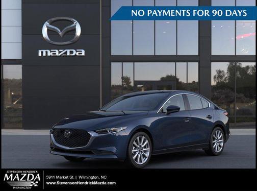 Deep Crystal Blue Mica 2026 Mazda Mazda3 FWD w/Preferred Package