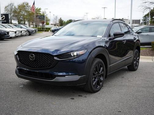 Deep Crystal Blue Mica 2026 Mazda CX-30 2.5 Turbo Premium Plus Package