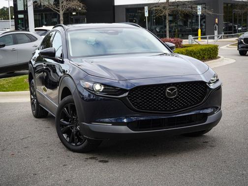 Deep Crystal Blue Mica 2026 Mazda CX-30 2.5 Turbo Premium Plus Package