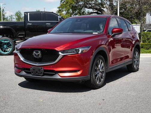 Soul Red Crystal Metallic 2021 Mazda CX-5 Signature