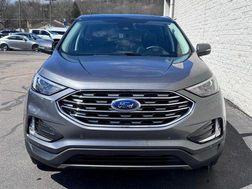 CARBONIZED GRAY 2023 Ford Edge Titanium