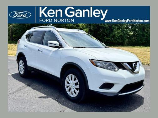 Glacier White 2016 Nissan Rogue S